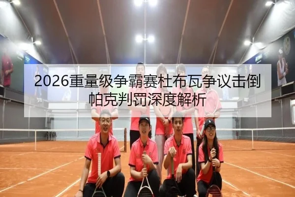 2026重量级争霸赛杜布瓦争议击倒帕克判罚深度解析